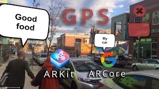 NOT An Augmented Reality Tutorial GPS AR with ARCore ARKit in Unity with Mapbox [upl. by Osmen]