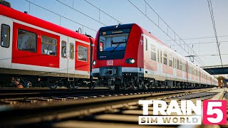 SBahn Frankfurt  Train Sim World 5  Gameplay [upl. by Anirbac]