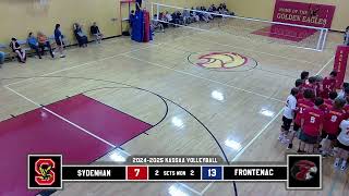 Jr Boys Volleyball vs Frontenac [upl. by Frangos]