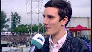 Interview Netsky  Rock Werchter 2013 [upl. by Killy]