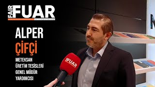 Fuar Dergisi TVİstanbul KırtasiyeOfis FuarıMeteksan Genel Müdür Yardımcısı Alper Çifçi [upl. by Lah]