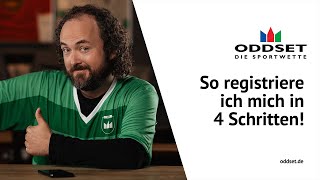 Wie registriere ich mich online bei ODDSET  HowTo [upl. by Conan]