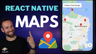 React Native Maps with Marker amp Callout [upl. by Enom]