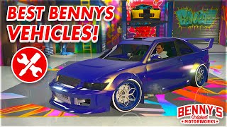 Best Customizable Bennys Vehicles to Upgrade in GTA Online [upl. by Ronyar]