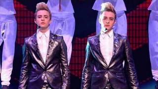 The X Factor 2009  John and Edward  Live Show 6 itvcomxfactor [upl. by Kelson]