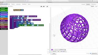 BlocksCAD Bola de Navidad 01 [upl. by Ashlan]