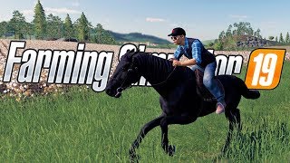 Getting Rich Training Horses  Horse Stable amp Horse Training  Farming Simulator 19 [upl. by Ihpen104]