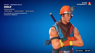 Fortnite  NEW Clixs Cole Bundle Review amp Overview  is it Worth it [upl. by Eneleh]