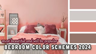 50 Modern Bedroom Color Combinations 2024  Bedroom Design 2024  Modern Interior Design [upl. by Geraint]