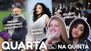 QUARTA COM AS NATISAS JHope no jogo de baseball Mantra da Jennie banida Sojang presa [upl. by Irpac]