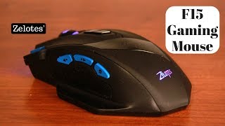 Zelotes F15 Gaming Mouse [upl. by Ahsile]