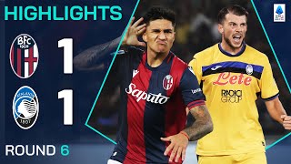 BOLOGNAATALANTA 11  HIGHLIGHTS  Two wonder goals settle the score in Bologna  Serie A 202425 [upl. by Barta551]