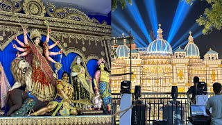 Tripura Agartala Durga puja 2023 tranding viral tripura durgapuja2023 durgapuja iskon [upl. by Lebar]