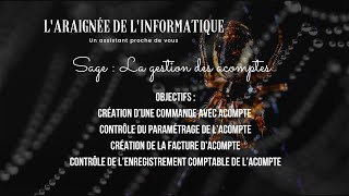 La gestion des acomptes [upl. by Elrae]