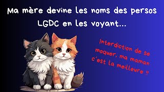 Ma mère devine les noms des persos LGDC en les voyant [upl. by Rahab]