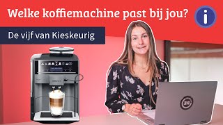 Koffiemachine voor thuis welke espressomachine moet ik kopen  Vijf van Kieskeurig [upl. by Ayojal]