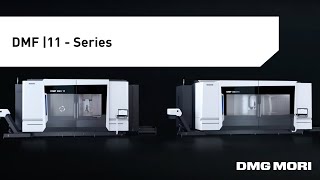 DMF 30011 and DMF 40011 – Traveling Column Milling Machines with 1100 mm Yaxis [upl. by Nwahsear]