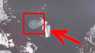 Crashed UFO In Antarctica  Weird Google Earth [upl. by Braynard109]