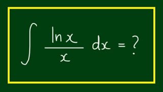 Integral of lnxx with Substitution [upl. by Bobina]