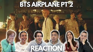 BTS Airplane PT 2 MV REACTION [upl. by Ayifa]