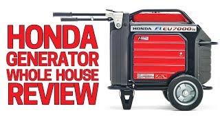 Honda Generator EU7000is Full Review  Best Home Backup Generator 2020 [upl. by Cissej]