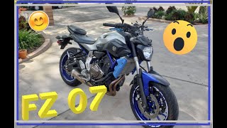 YAMAHA MT07 SOUND [upl. by Nedaj]