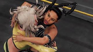 WWE 2K19  TAYNARA CONTI VS BIANCA BELAIR  NXT [upl. by Islaen]