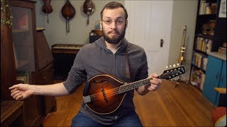 Beginner Mandolin Lessons Series Part One Technique [upl. by Nocaj]