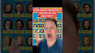 HOW MANY PRESIDENTS SERVED IN THE MILITARY history usa president military election elections [upl. by Chadbourne294]