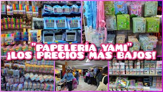 PAPELERÍA YAMI 😱 ¡LA PAPELERÍA MÁS BARATA DEL CENTRO 🤑  INICIA TU NEGOCIO  PLAZA VICTOR CDMX [upl. by Cnut602]