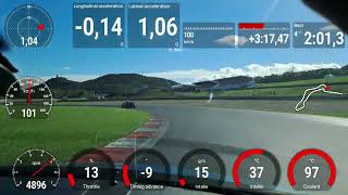 Astra H OPC chase Toyota GR86 Toms  Most circuit [upl. by Nyllaf]