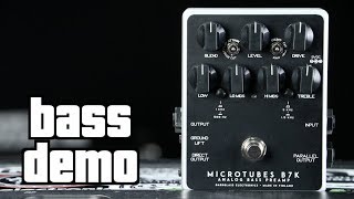 Darkglass Microtubes B7K V2 Bass Demo [upl. by Vivianna]