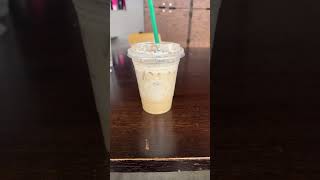 The new Starbucks gingerbread oat milk chai is the best it is the bombcom ￼ [upl. by Chloras]