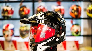 Ls2 mx 436 pioneer trigger dual sport helmet review  2 years feed back of ls2 motocross helmet [upl. by Nosdrahcir]