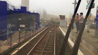 London DLR Full Journey from Tower Gateway to Beckton [upl. by Atterol190]