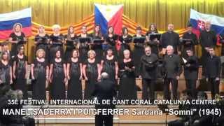 Sardana Somni den Manel Saderra i Puigferrer COPLA LA PRINCIPAL DE LA BISBAL POLIFÒNICA DE PUIG R [upl. by Ymas]