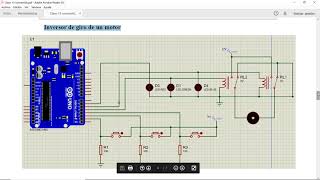 Inversor de giro con Arduino y Proteus [upl. by Buschi]