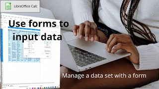 How to use forms in LibreOffice Calc [upl. by Adnohral]