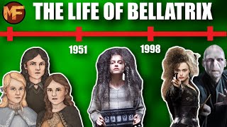 The Life of Bellatrix Lestrange Entire Timeline Explained Harry Potter [upl. by Onitnelav]