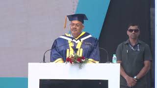 Vice Chancellor Prof Hrridaysh Deshpande at ADYPU 8th Convocation I Ajeenkya DY Patil University [upl. by Flynn]