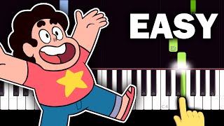 Steven Universe  Love Like You  EASY Piano tutorial [upl. by Anerac]