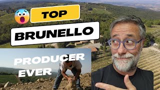 Top BRUNELLO Producer EVER  Wine Tasting in MONTALCINO Tuscany [upl. by Kassie876]