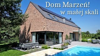 Dom marzeń Projekt domu z antresolą i wnętrze pod klucz Nowoczesny taras i ogród jak z bajki [upl. by Arimak726]