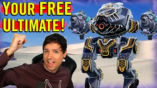 Get your FREE ULTIMATE Destrier now War Robots Mk3 Gameplay [upl. by Ecertak]