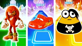 SONIC PRIME 🔥 LIGHTNING MCQUEEN 🔥 EVIL POU 🔥 TILES HOP CATS [upl. by Lari726]