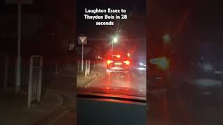 Loughton Essex to Theydon Bois in 28 seconds [upl. by Newnorb992]