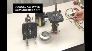 Haskel 03 Air Drive Disassembly and Repai for 575” Air Drive Pumps Boosters amp Air Amplifiers [upl. by Ut]