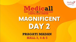 Day 2 Of Medicall Delhi 2024  650 Exhibitors  22000 sqm Exhibition Space [upl. by Joly]