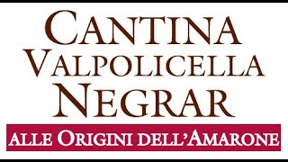 History of Cantina Valpolicella Negrar and making of Amarone [upl. by Unders]