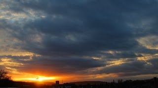 Sonnenuntergang Zeitraffer  Sunset Time Lapse [upl. by Aekal]